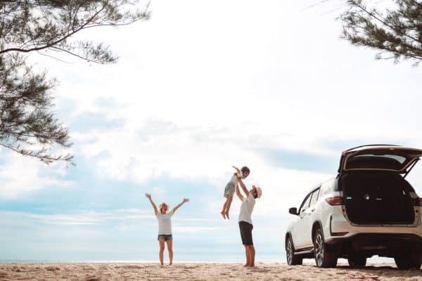 family roadtrip banner